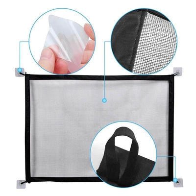 Barrière de sécurité rétractable pour animaux et enfants