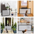 Barrière de sécurité rétractable pour animaux et enfants
