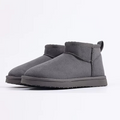 Bottes femme d’hiver à doublure en peluche et tige basse