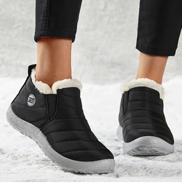 Bottes d’hiver femme imperméables et antidérapantes
