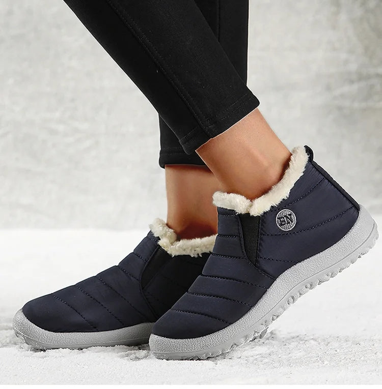 Bottes d’hiver femme imperméables et antidérapantes