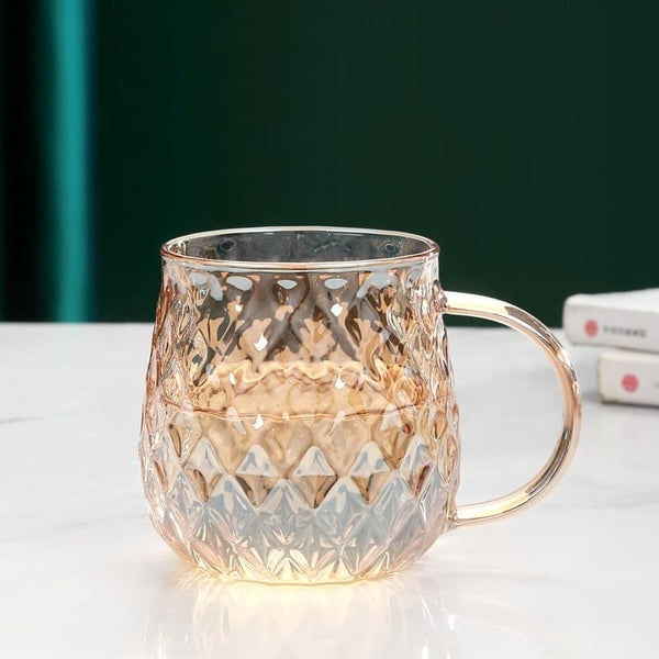 Bouilloire en verre borosilicate avec couvercle en inox