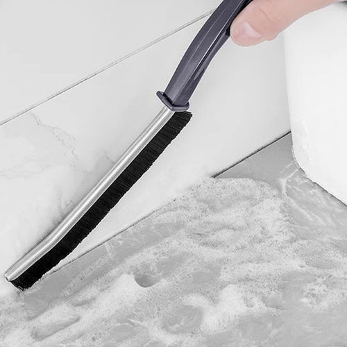 Brosse de nettoyage multifonction pour coins et fentes