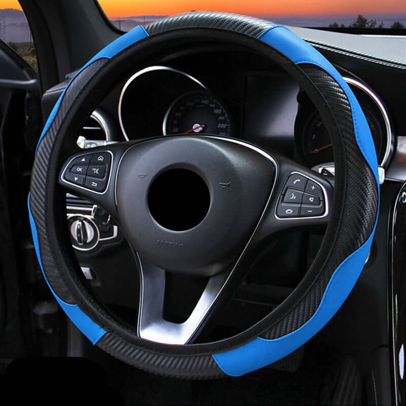 Housse de Volant Universelle en Cuir pour Voiture