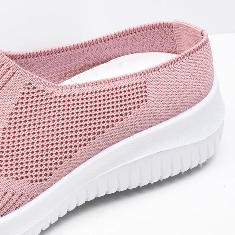 Chaussures femme sans lacets, respirantes et antidérapantes