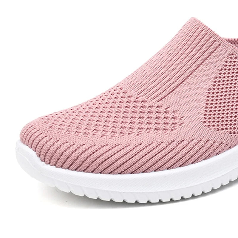 Chaussures femme sans lacets, respirantes et antidérapantes
