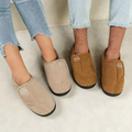 Chaussures unisexes en daim avec doublure pour arthrite et pieds gonflés