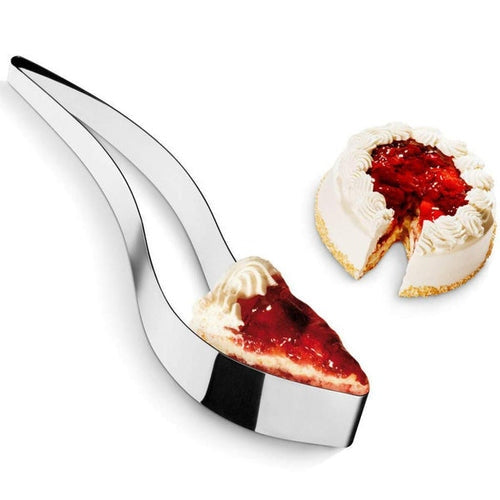 Coupe-gâteau et tarte en acier inoxydable