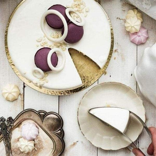 Coupe-gâteau et tarte en acier inoxydable