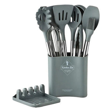 Ensemble d'ustensiles de cuisine en silicone
