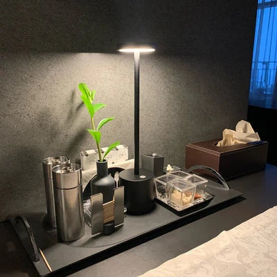 Lampe de chevet minimaliste sans fil rechargeable