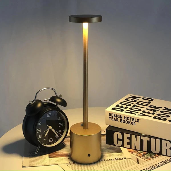 Lampe de chevet minimaliste sans fil rechargeable
