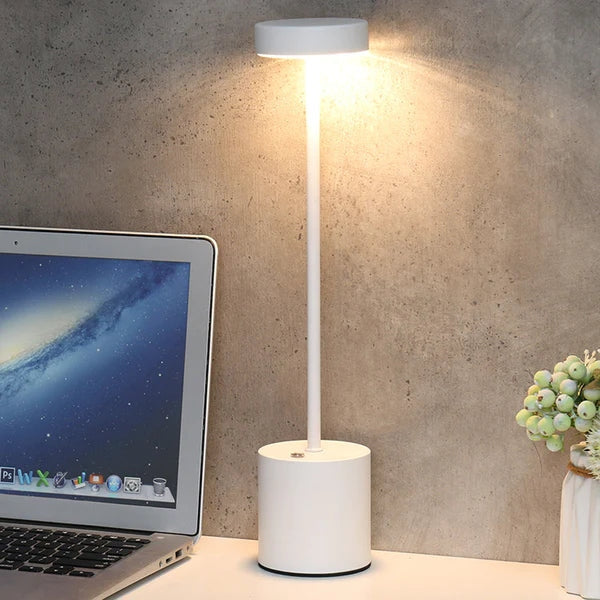Lampe de chevet minimaliste sans fil rechargeable