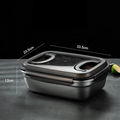 Lunch box isotherme en acier inoxydable
