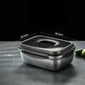 Lunch box isotherme en acier inoxydable