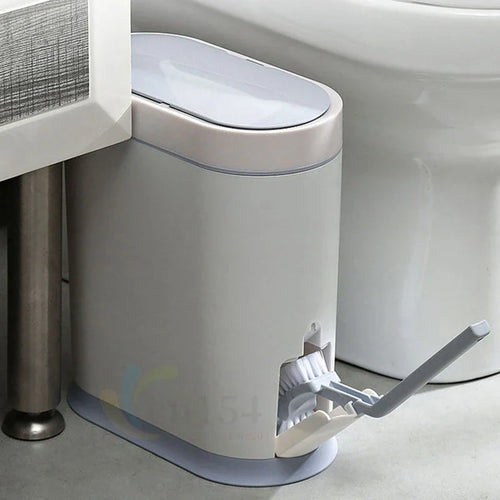 Poubelle intelligente automatique avec brosse de nettoyage intégrée