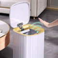 Poubelle intelligente automatique minimaliste