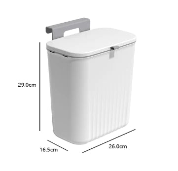 Poubelle suspendue compacte pour cuisine