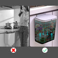 Poubelle suspendue compacte pour cuisine