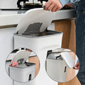 Poubelle suspendue compacte pour cuisine
