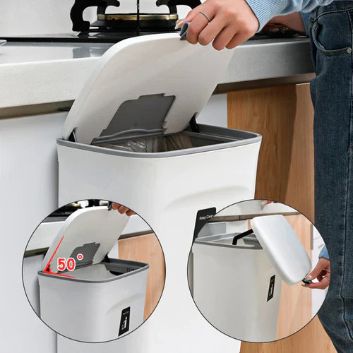 Poubelle suspendue compacte pour cuisine
