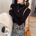 Pull femme d’hiver à col roulé