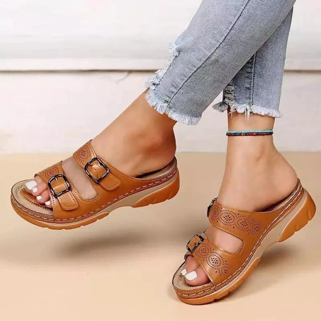 Sandale orthopédique femme confort premium