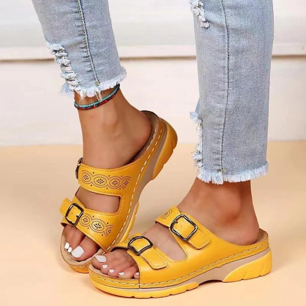 Sandale orthopédique femme confort premium