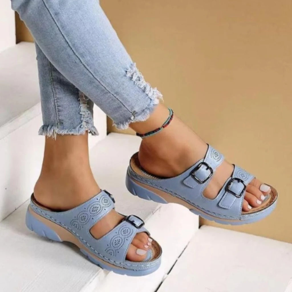 Sandale orthopédique femme confort premium