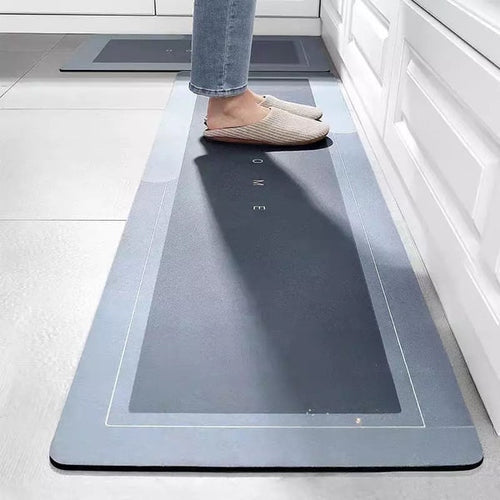 Tapis absorbant antidérapant pour cuisine ou salle de bain