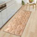Tapis long imprimé absorbant et antidérapant