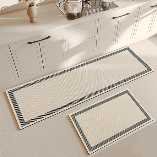 Tapis long de cuisine absorbant et antidérapant