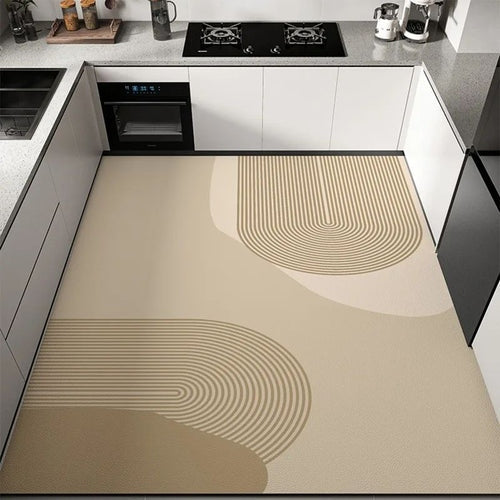 Tapis passerelle de cuisine absorbant