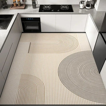 Tapis passerelle de cuisine absorbant