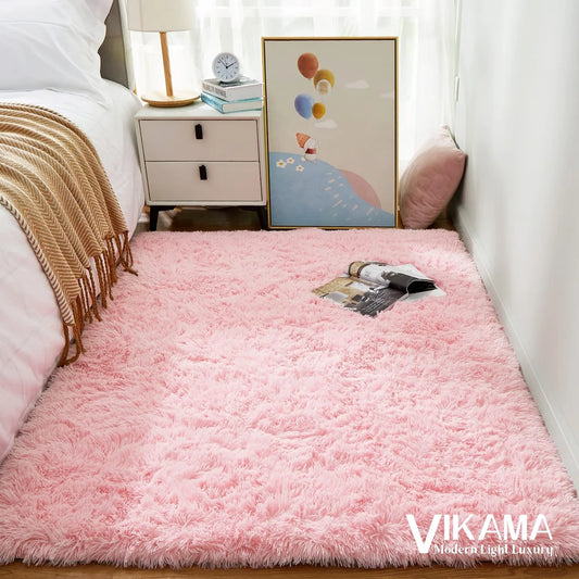 Tapis chaud en peluche douce antidérapant