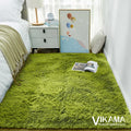 Tapis chaud en peluche douce antidérapant