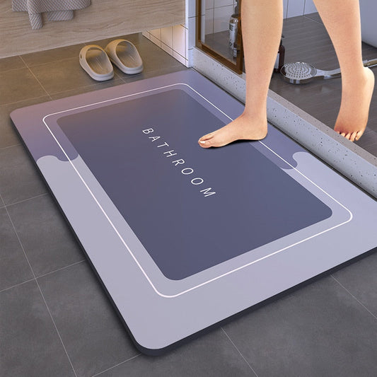 Tapis de bain absorbant et antidérapant