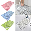 Tapis de bain antidérapant avec trous de drainage et ventouses