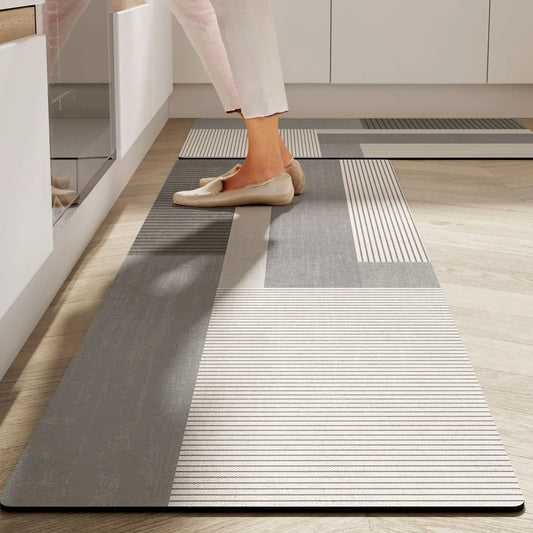 Tapis de bain superabsorbant antidérapant