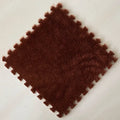 Tapis de sol enfant en peluche puzzle doux pour jeux et décoration