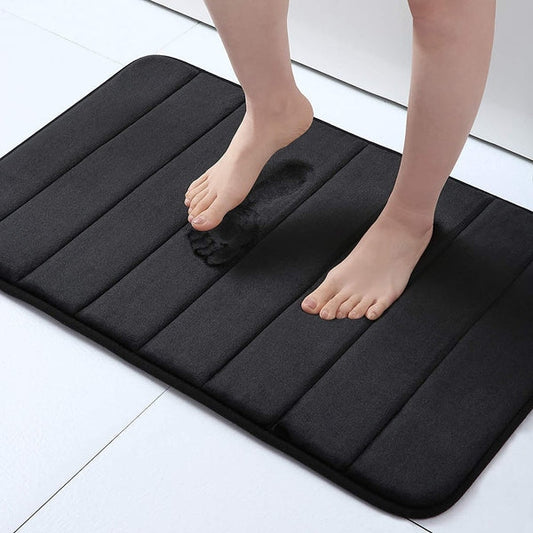 Tapis de bain doux absorbant et antidérapant