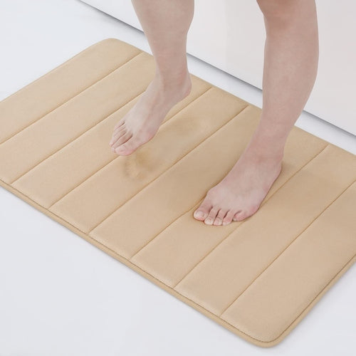 Tapis de bain doux absorbant et antidérapant