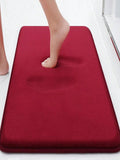 Tapis de bain en mousse à mémoire de forme