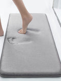 Tapis de bain en mousse à mémoire de forme