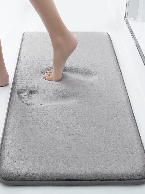 Tapis de bain en mousse à mémoire de forme
