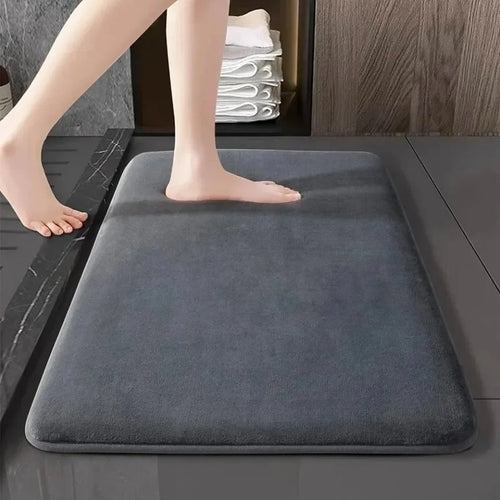 Tapis de bain en mousse à mémoire de forme