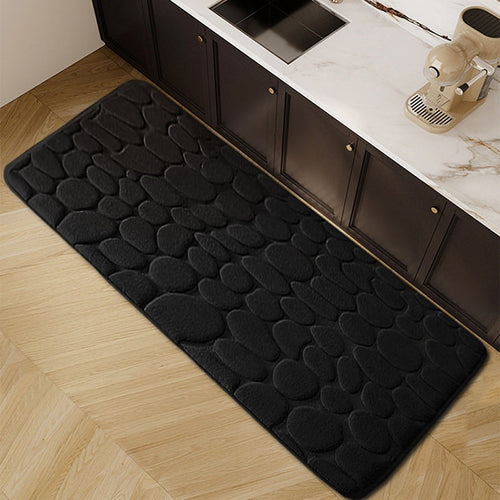 Tapis de cuisine absorbant texturé