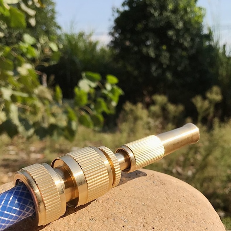Kit Complet Buse Haute Pression Réglable pour Tuyau d'Arrosage