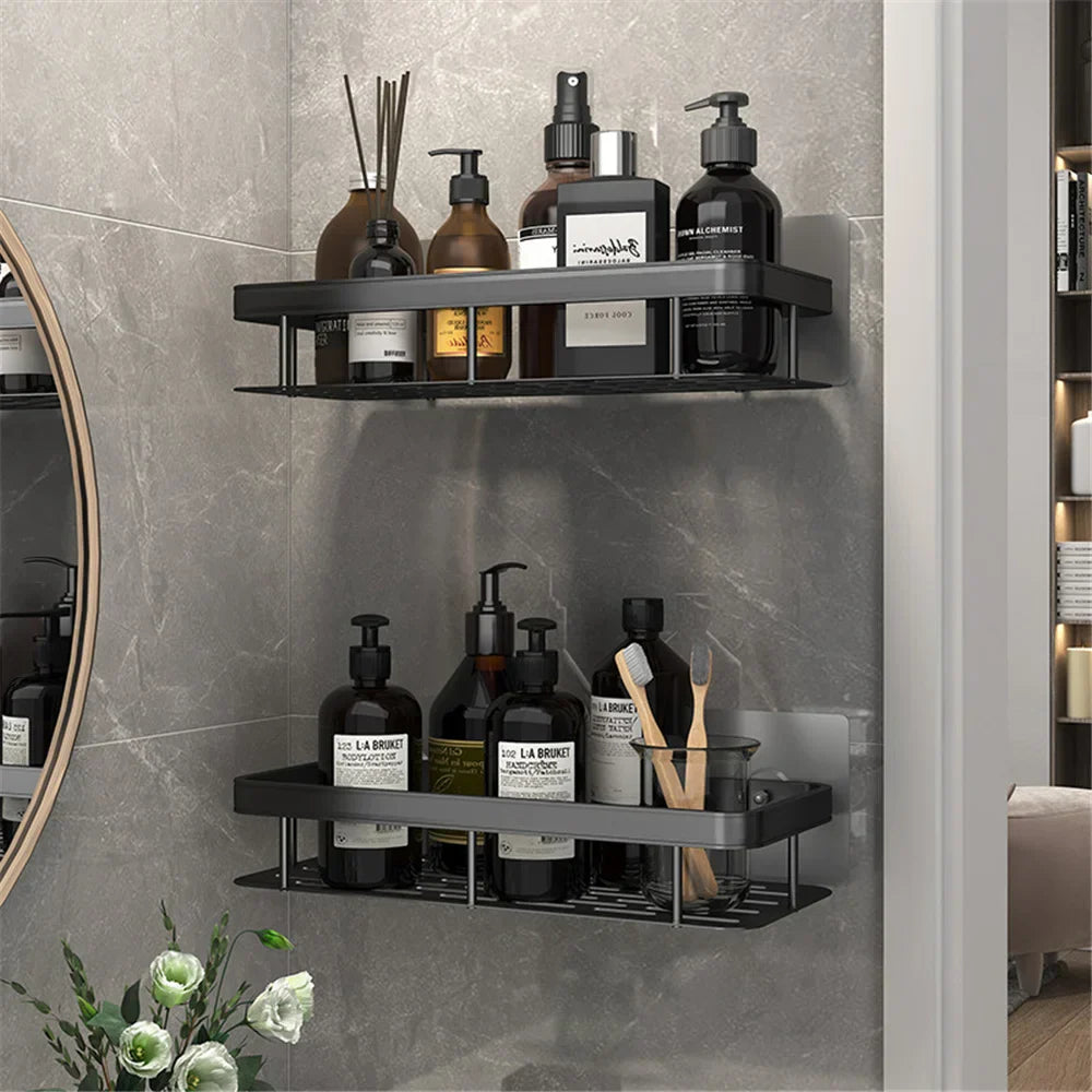 Étagère de rangement multifonction pour salle de bain